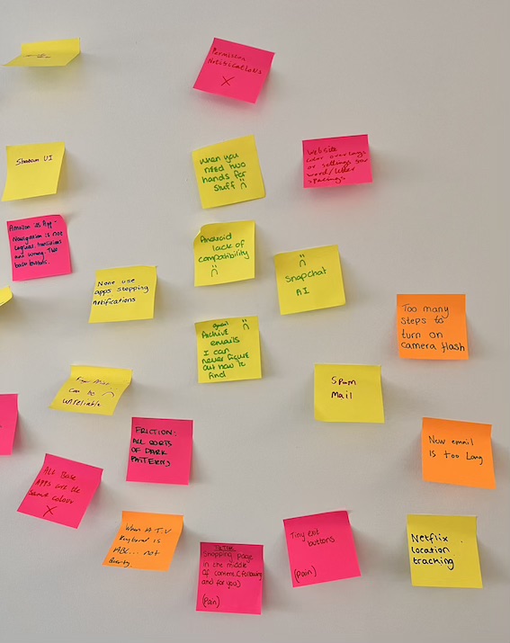 Friction Post-it notes