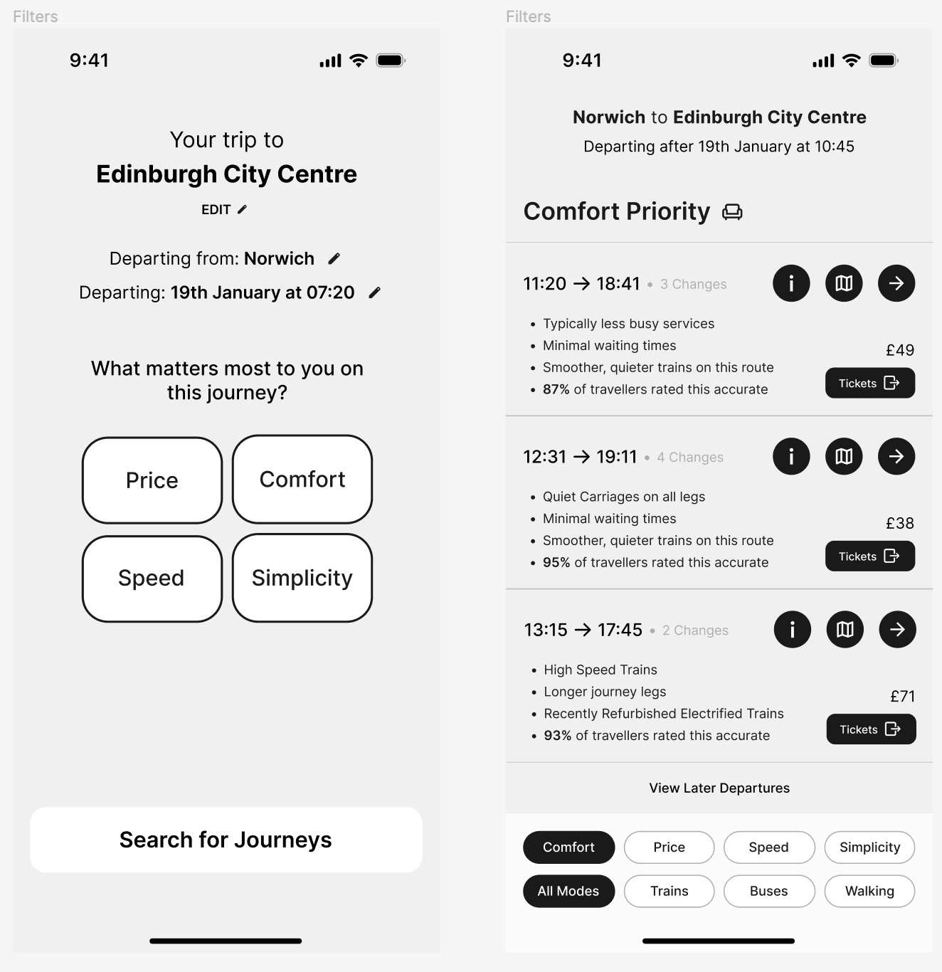 Value Proposition Canvas & Project 5 Wireframing